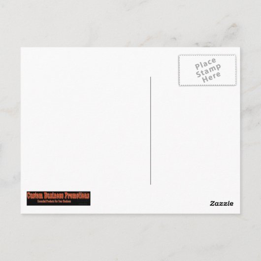 Briefkaart Verkoop adverteren (Achterkant)