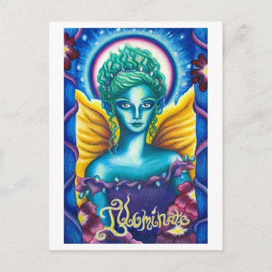 Briefkaart verlichten (Voorkant)