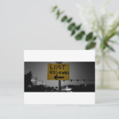 Briefkaart Verloren snelweg (Staand voorkant)