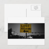 Briefkaart Verloren snelweg (Voorkant / Achterkant)
