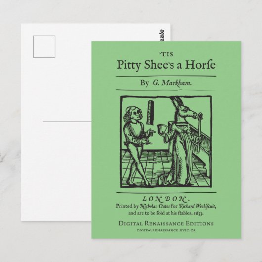 Briefkaart verloren spellen #1 (Voorkant / Achterkant)