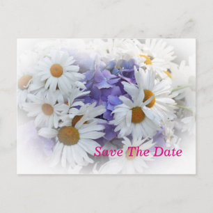 Briefkaart Verloving van Daisies Summer Wedding