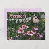 Briefkaart Vermont (Voorkant / Achterkant)