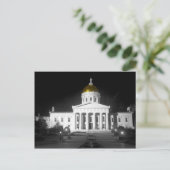 Briefkaart Vermont State House (Staand voorkant)