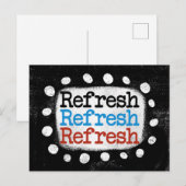 Briefkaart Vernieuwen (Voorkant / Achterkant)