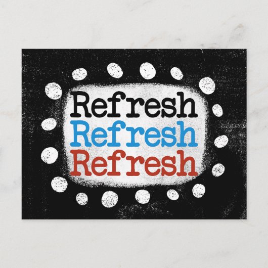 Briefkaart Vernieuwen (Voorkant)