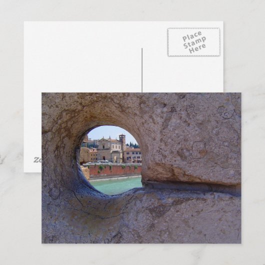 Briefkaart Verona (Voorkant / Achterkant)