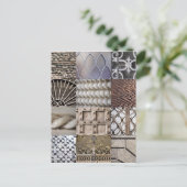 Briefkaart Verona Texture (Staand voorkant)