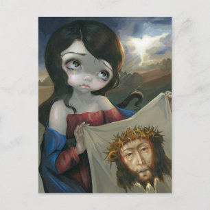 briefkaart "Veronica's Veil"