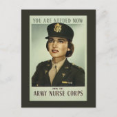 Briefkaart  verpleegkorps (Voorkant)