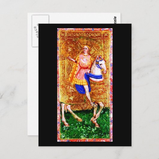 Briefkaart- verspreiding-Tarot 10 Briefkaart (Voorkant / Achterkant)