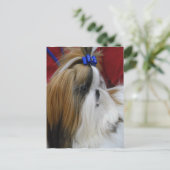 Briefkaart verticale Sjabloon - Gepersonaliseerd (Staand voorkant)