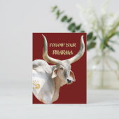 Briefkaart verticale Sjabloon - Gepersonaliseerd (Staand voorkant)