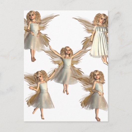 Briefkaart verticale Sjabloon - Gepersonaliseerd (Voorkant)