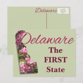 Briefkaart - VERTRAGING (Voorkant / Achterkant)