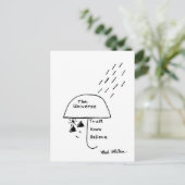 briefkaart 'Vertrouwen, weten, geloven' (Staand voorkant)