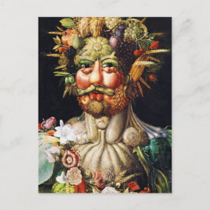 Briefkaart: Vertumnus (Portret van Rudolf II) Briefkaart