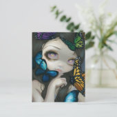 briefkaart "Verwardheid van het Wings" (Staand voorkant)