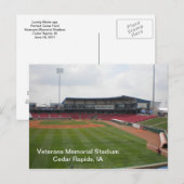 Briefkaart - Veterans Memorial Stadium - 2011-01 (Voorkant / Achterkant)