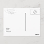 Briefkaart - Veterans Memorial Stadium - 2011-01 (Achterkant)