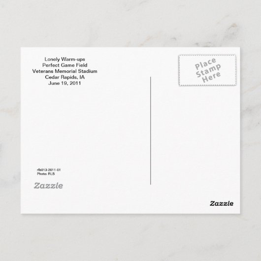 Briefkaart - Veterans Memorial Stadium - 2011-01 (Achterkant)