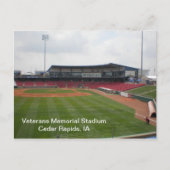 Briefkaart - Veterans Memorial Stadium - 2011-01 (Voorkant)