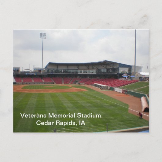 Briefkaart - Veterans Memorial Stadium - 2011-01 (Voorkant)