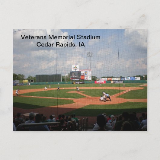 Briefkaart - Veterans Memorial Stadium - 2011-02 (Voorkant)