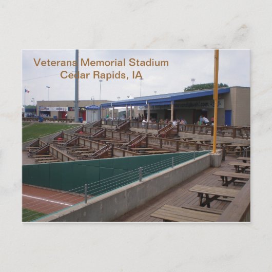 Briefkaart - Veterans Memorial Stadium - 2011-03 (Voorkant)