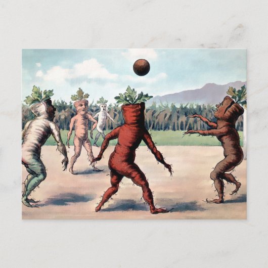 Briefkaart Victoriaans draagtaarten (Voorkant)