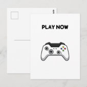Briefkaart Videospelcontroller (Voorkant / Achterkant)