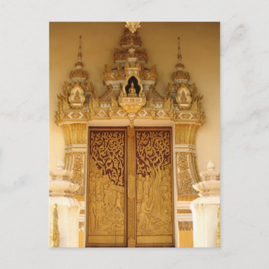 Briefkaart Vientiane Laos (Voorkant)