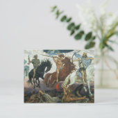 Briefkaart Vier Sperma van Apocalypse Viktor Vasne (Staand voorkant)