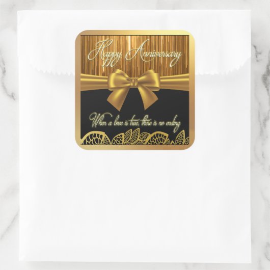 Briefkaart Vierkante Sticker (Tas)