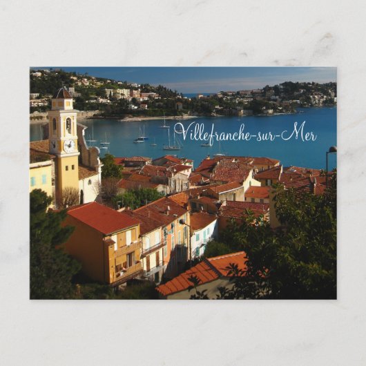 Briefkaart Villefranche-sur-Mer (Voorkant)