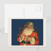 BRIEFKAART : VINTAGE CHRISTMAS : Sinterklaas (Voorkant / Achterkant)
