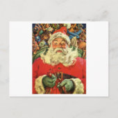 BRIEFKAART : VINTAGE CHRISTMAS : Sinterklaas (Voorkant)