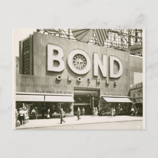 Briefkaart-Vintage NY 1 Briefkaart (Voorkant)