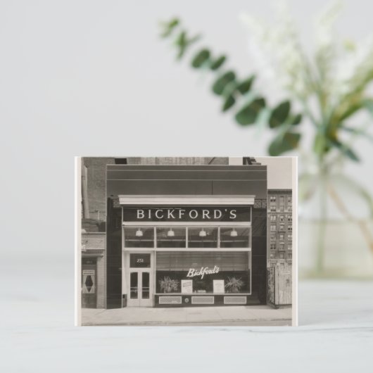 Briefkaart-Vintage NY 9 Briefkaart (Staand voorkant)