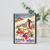 Briefkaart-Vintage-reis-Tirol Briefkaart (Staand voorkant)