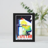 Briefkaart-VIntage reiskabel Briefkaart (Staand voorkant)