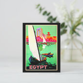 Briefkaart-Vintage Travel-Egypte Briefkaart (Staand voorkant)