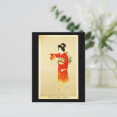 Briefkaart-VIntage Travel-Japan Briefkaart (Staand voorkant)