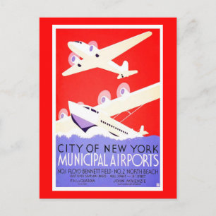 Briefkaart-VIntage Travel-New York Briefkaart
