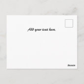 Briefkaart Vintage Waterverf Oklahoma City (Achterkant)