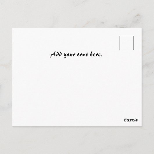 Briefkaart Vintage Waterverf Oklahoma City (Achterkant)