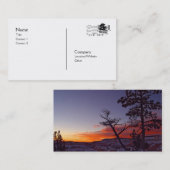 Briefkaart Visitekaartje (Voorkant / Achterkant)