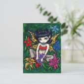 briefkaart "Visnetten en drijvers" (Staand voorkant)