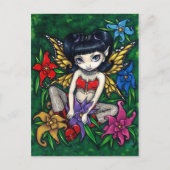 briefkaart "Visnetten en drijvers" (Voorkant)