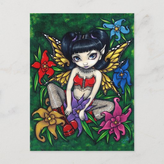 briefkaart "Visnetten en drijvers" (Voorkant)